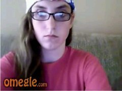 Omegle teen fingering pussy