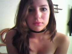 Emo teen nude on Skype