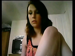 Chatroulette girl with shaved pussy